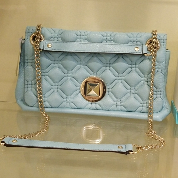 kate spade Bags New Elegant Classic Baby Blue Kate Spade Handbag Poshmark